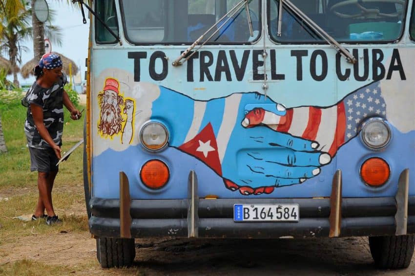 Cuba travel tips - US Cuba wagon